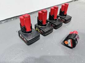 Milwaukee 12v Batteries - picture0' - Click to enlarge