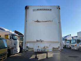 2003 Krueger ST-3-38 Tri Axle Flat Top Curtainsider A Trailer - picture0' - Click to enlarge