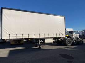 2003 Krueger ST-3-38 Tri Axle Flat Top Curtainsider A Trailer - picture2' - Click to enlarge