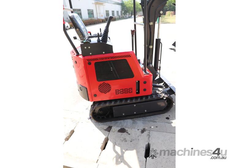 caption Mini Excavator 1.2T with 8 Attachments: Limited Time Offer!