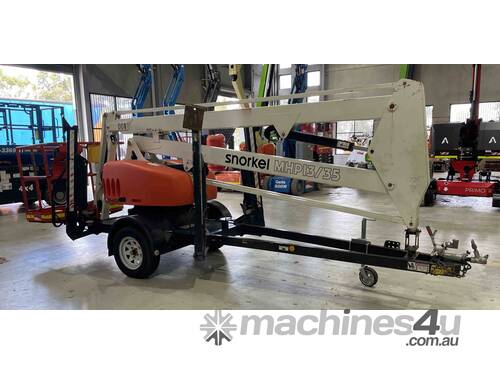 Used Snorkel Trailer Boom Lift Cherry Picker Tow Behind 13m Boom Lift