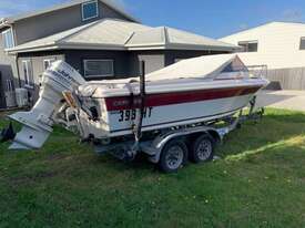 1997 Caribbean Fibreglass Boat & Trailer - picture2' - Click to enlarge