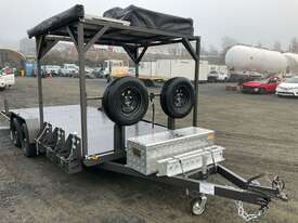 2021 Homemade Tandem Axle Camper Trailer / Toy Hauler - picture0' - Click to enlarge