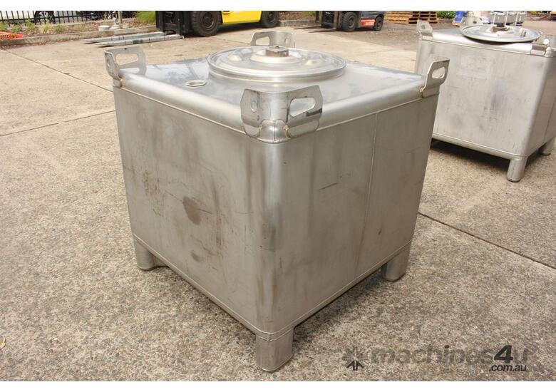 caption Stainless Steel IBC.