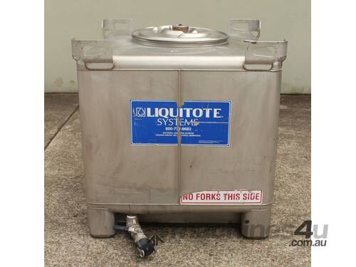 caption Stainless Steel IBC.