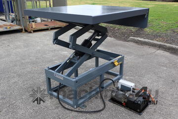 1360kg Two Stage Scissor Lift Table - 1320 x 1200 mm - AUSTRAL P48-030