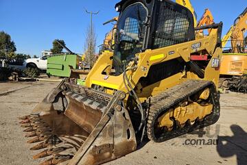   2021 CAT 259D3 TRACK LOADER WITH 4 IN 1 BUCKET, CIVIL SPEC AND 1500 HOURS