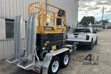   LIUGONG Scissor Lift and Galvanised Trailer Package
