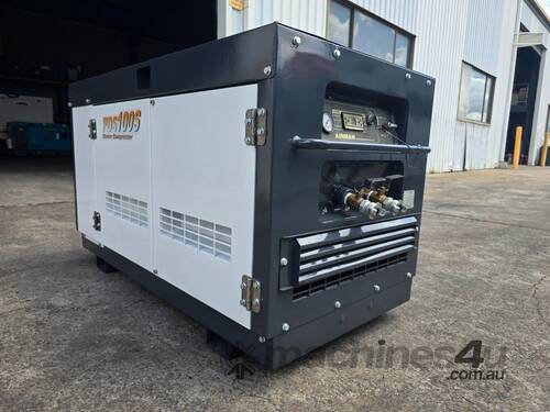 100 CFM AIRMAN AFTERCOOLED SILENCED SCREW COMPRESSOR PERFECT CONDITION 