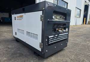 100 CFM AIRMAN AFTERCOOLED SILENCED SCREW COMPRESSOR PERFECT CONDITION