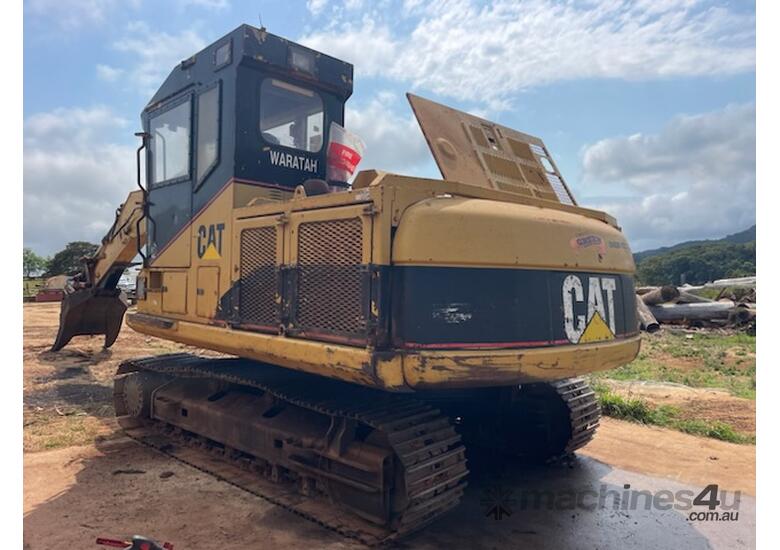 caption 2000 CATERPILLAR 320C WITH LOG GRAB & WARATAH 616C HEAD