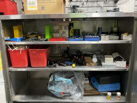 Work Bench With Assorted Specialised Bike Tools - picture1' - Click to enlarge