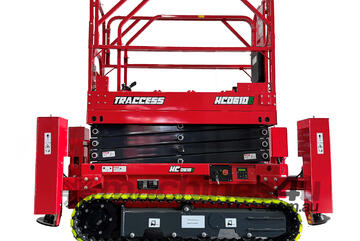 QLD Access -   TRACCESS by Hered Tracked 6m Rough Terrain Scissor Lift