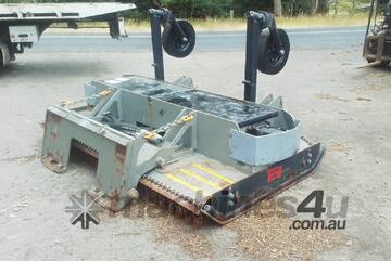 210-HD skidsteer slasher , twin rotor , ex council , low hrs , Hi Flo ,