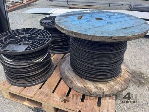 3x Rolls Wire Rope