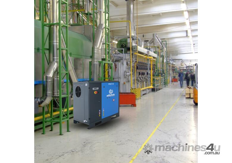 PAC 7.5 Rotary Screw Compressor, 7.5KW, 10 Bar, 10hp, Italian Design