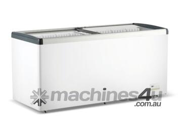 Thermaster 586L Chest Freezer with Flat Glass Sliding Lids - WD586G