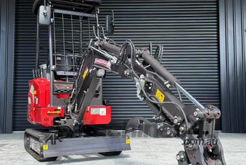 Rhinoceros 1.8T Mini Excavator, Kubota D902, Swing Boom, Hyd Quick Hitch, Instant Tax Write-Off