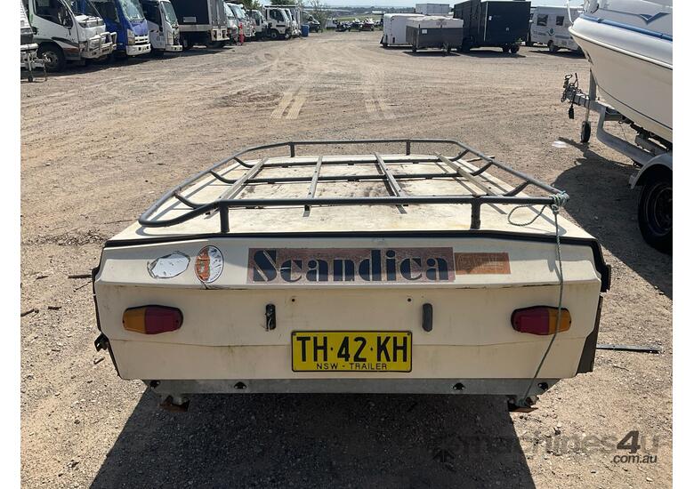 caption Unbranded Single Axle Camper Trailer