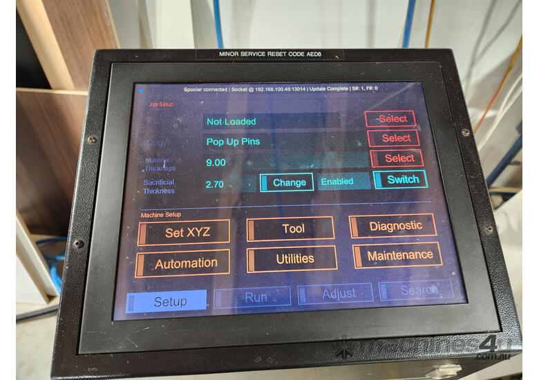 Used 2016 tekcel TEKCEL 3100 X 2100 CNC ROUTER Flatbed Nesting CNC ...