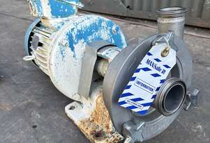 F STAMP Fristam FP3432F170 Stainless Centrifugal Pump 7.5kW 2 pole 50x65mm 2x2.5