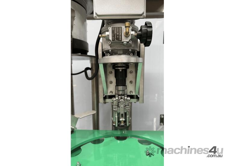 caption Used Automatic Inline ROPP Capper - Distillery Equipment