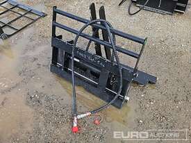Unused Captok Side Shift Forks to suit Mini Skidsteer Loader  - picture0' - Click to enlarge