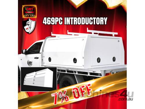 469Pc Introductory Powder Coated Aluminium Canopy Kit (1780X1780X860Mm) (White Knight)
