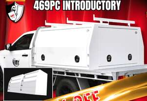 469Pc Introductory Powder Coated Aluminium Canopy Kit (1780X1780X860Mm) (White Knight)