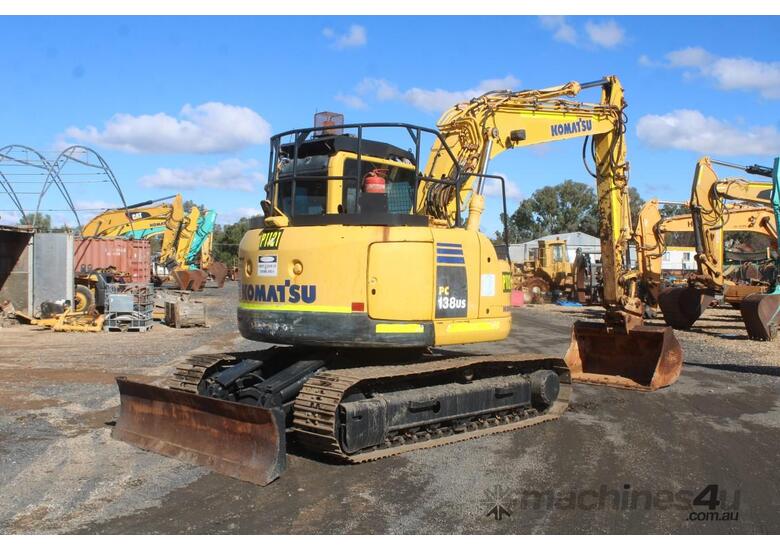 2017 Komatsu Pc138us-8