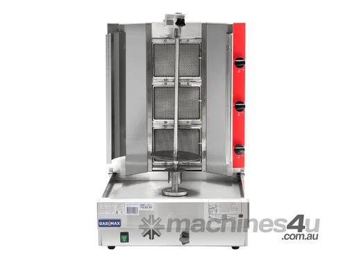 Gasmax Semi Automatic 3 Burner Ng Kebab Machine Kb 3