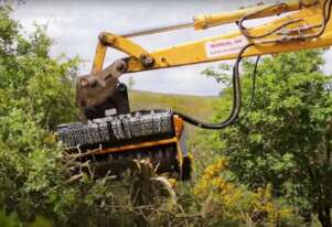 Femac T9 DF70 REV Forestry Mulcher for 5-10T Excavators