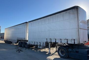 2021 Liberty Freighters ST3 Tri Axle Drop Deck Curtainsider A/B Combination