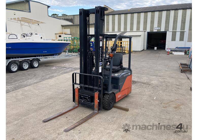 caption 2020 Toyota 8FBE18 Counter Balance Forklift