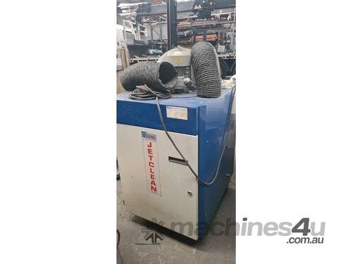 caption Welding Fume Extraction. Coral Jetclean DF2 2.2kw. 2 Fume Arms