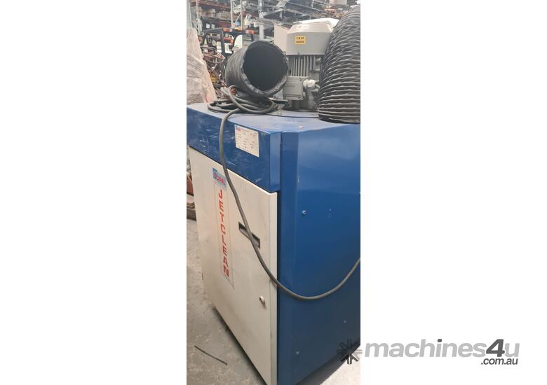 caption Welding Fume Extraction. Coral Jetclean DF2 2.2kw. 2 Fume Arms