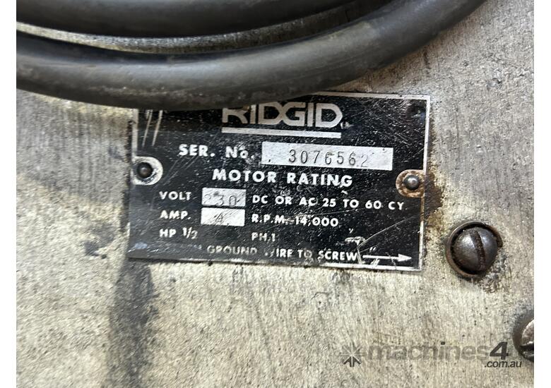 Ridgid 535 Pipe Threader