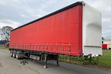 2001 Krueger ST-3-38 Tri Axle Curtainside Trailer