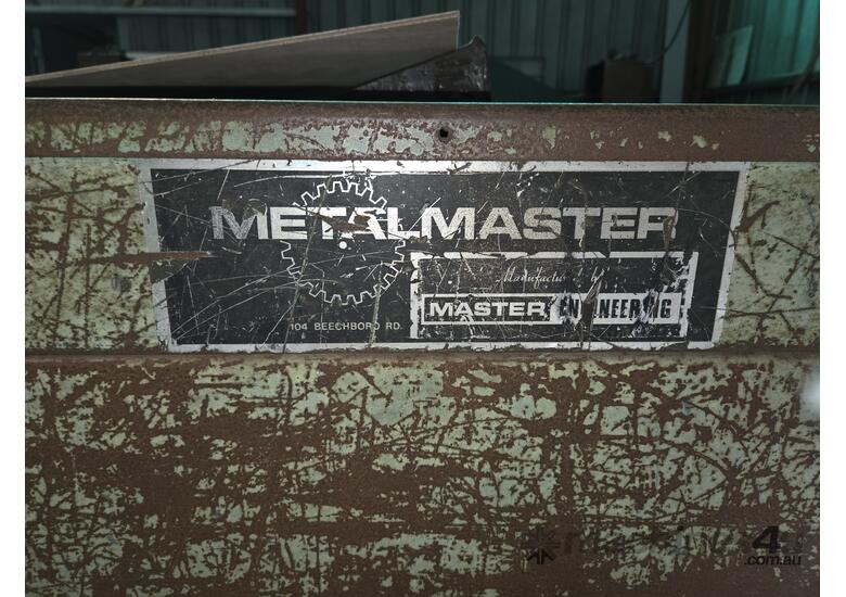 METAL MASTER STEEL GUILLOTINE