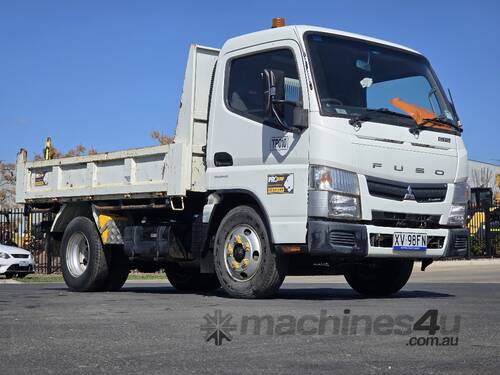 2019 FUSO CANTER 515 SWB TIPPER (TP010) WITH 6000KG GVM, AUTO, 35000 KLMS, CIVIL SPEC 