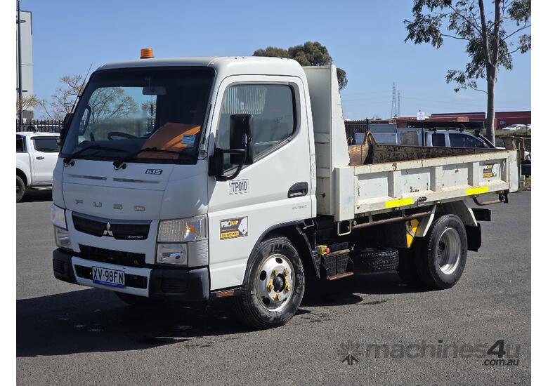 2019 FUSO CANTER 515 SWB TIPPER (TP010) WITH 6000KG GVM, AUTO, 35000 KLMS, CIVIL SPEC 