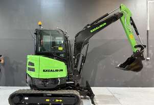 Excalibur X380 3.8 Tonne Excavator Including 3 Buckets