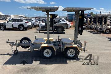 2017 Data Signs Single Axle Traffic Light Trailer Combination