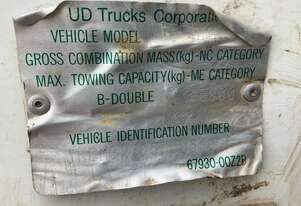 2020 Nissan UD Quon GW26 460 Tipper