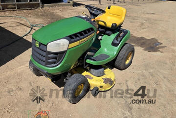 (10322) John Deere S100 Ride-on Mower (Euroa, VIC)