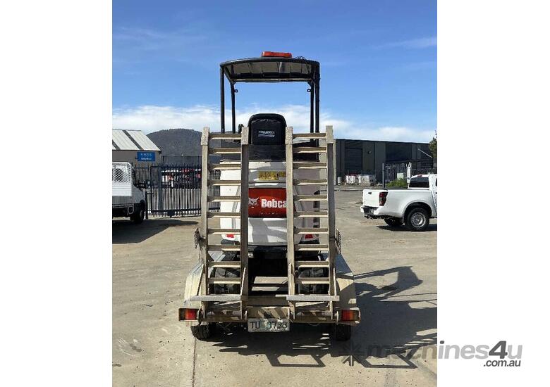 2016 Bobcat E20 Excavator & Trailer