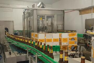 Complete Bottling Line 3600bph Near New, Excellent Condition
