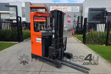 Toyota Forklift 1.6T Reach Truck - Low Hours (Unit#: AU492)