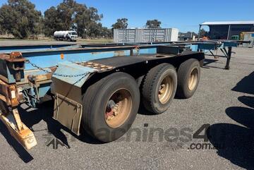 Trailer Skel Trailer Maxitrans Tri 3 way lead 2000 Airbag SN1851