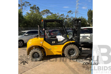 2022 Liftsmart LS-RT25-4 Diesel Forklift Rough Terrain - New Engine Required
